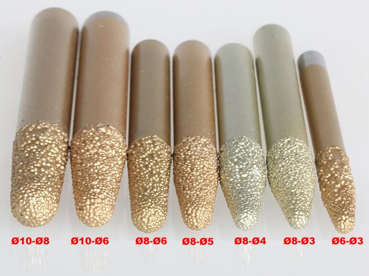 錐形鉆石3D大理石、花崗巖深浮雕鉆頭 錐形鉆石3D大理石、花崗巖深浮雕鉆頭