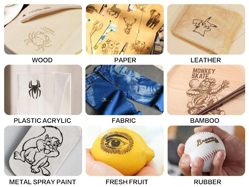 CO2 激光木材打標機項目 CO2 激光木材打標機項目