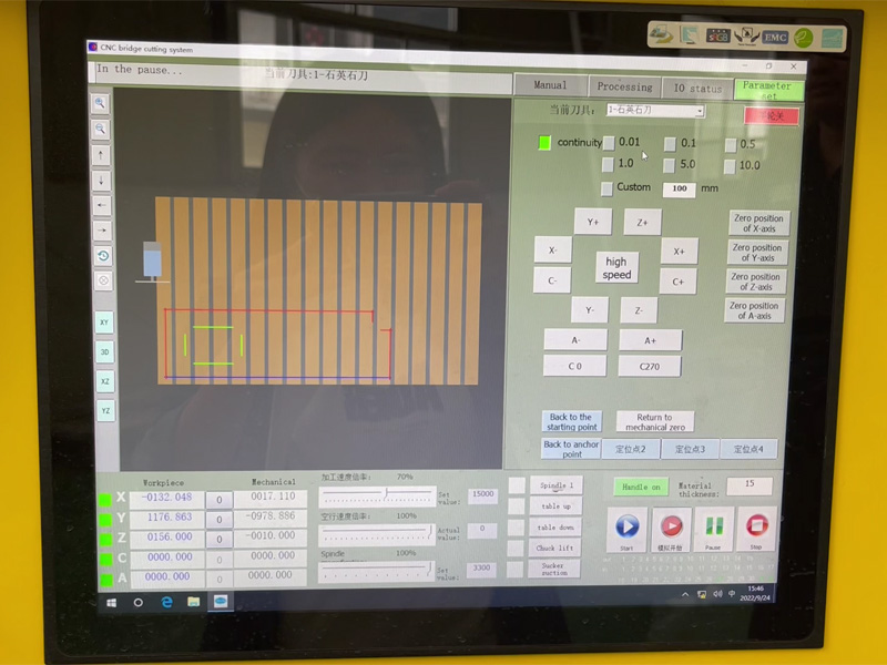 四軸橋鋸數控控制器 四軸橋鋸數控控制器