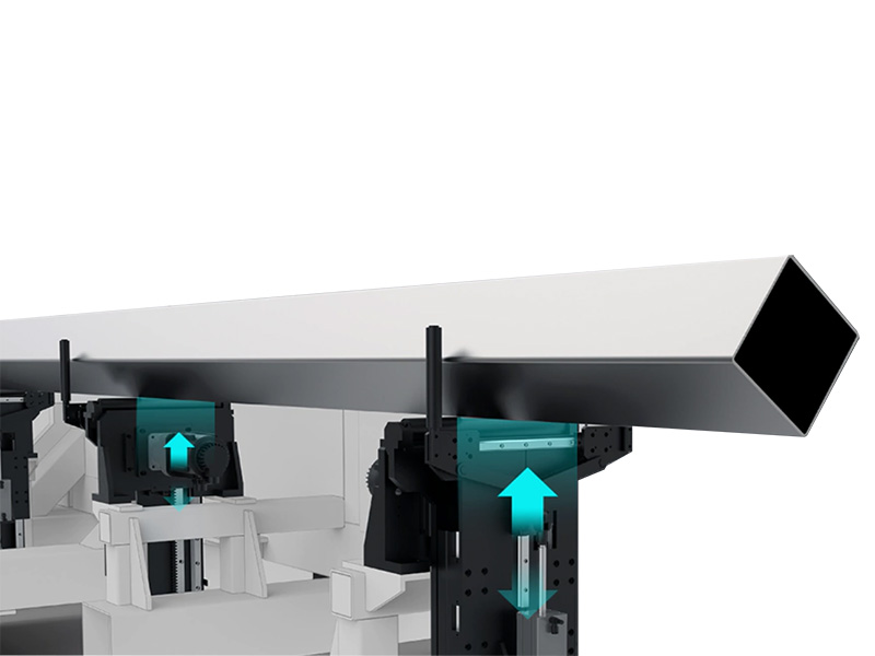 帶自動送料器的3D激光管材坡口切割機 帶自動送料器的3D激光管材坡口切割機