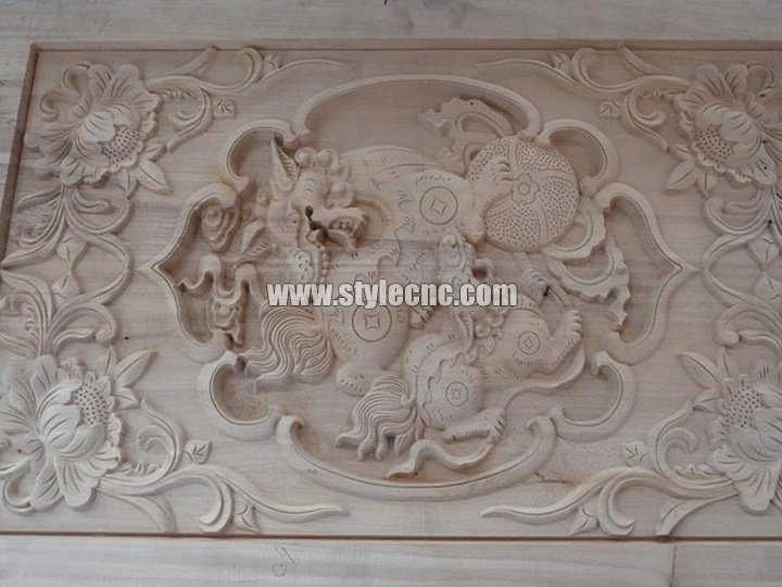 工業級 5x10 雙自動換刀數控木工雕刻機