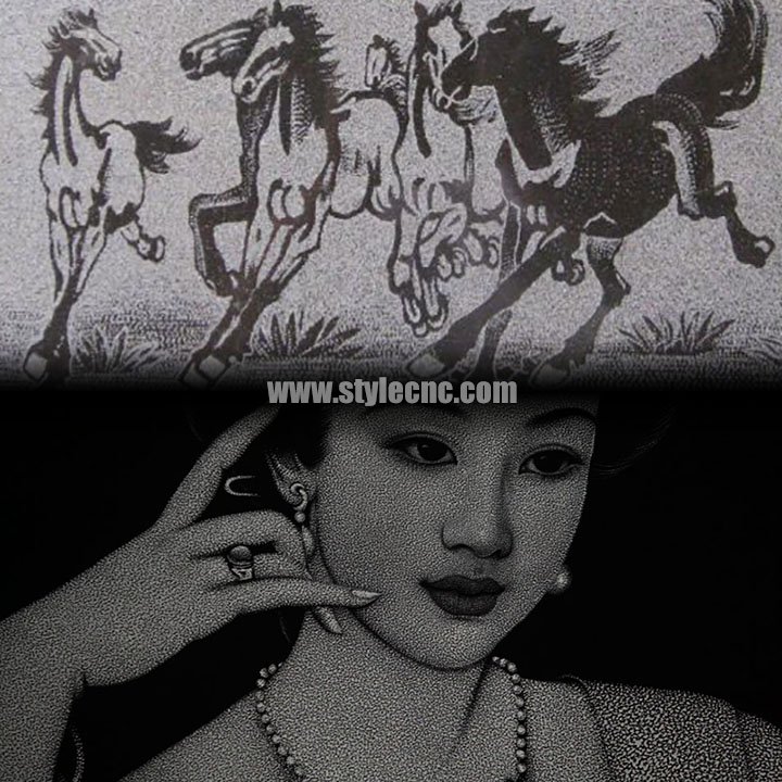 石材激光雕刻機樣品 石材激光雕刻機樣品