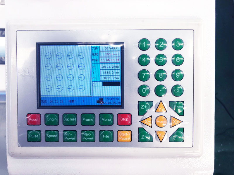控制面板 4x8 激光雕刻切割機 控制面板 4x8 激光雕刻切割機