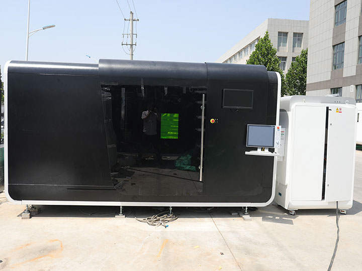 高速 12KW IPG 光纖激光金屬板材切割機