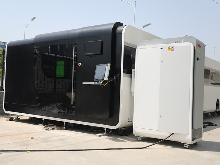 高速 12KW IPG 光纖激光金屬板材切割機