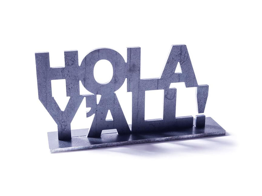 光纖激光切割鋁標牌