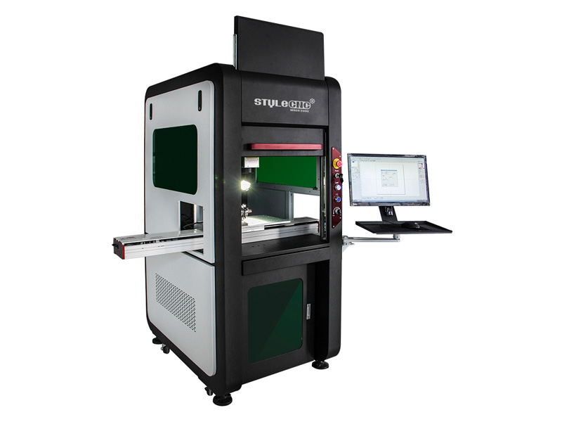 帶 X 軸工作臺(tái)的封閉式光纖激光打標(biāo)系統(tǒng) 帶 X 軸工作臺(tái)的封閉式光纖激光打標(biāo)系統(tǒng)