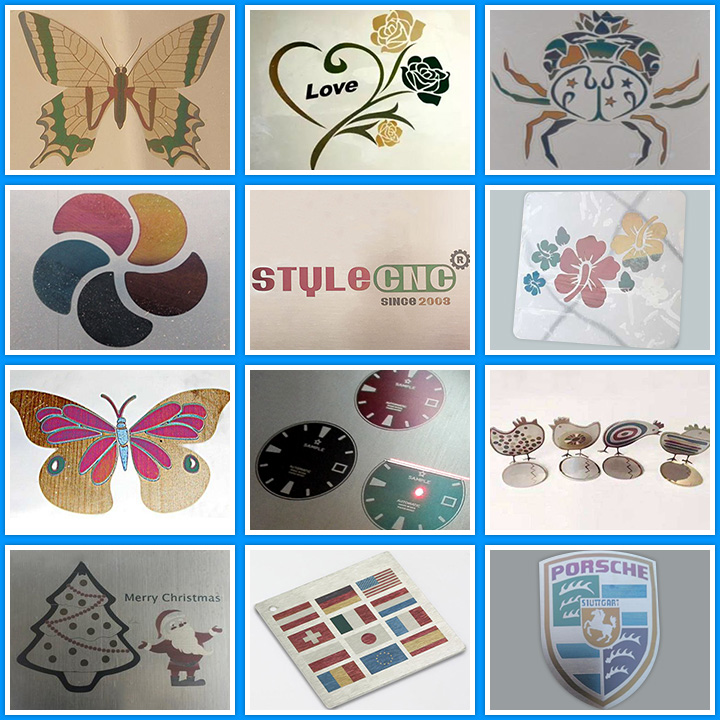 MOPA 光纖激光雕刻機適用于彩色雕刻項目