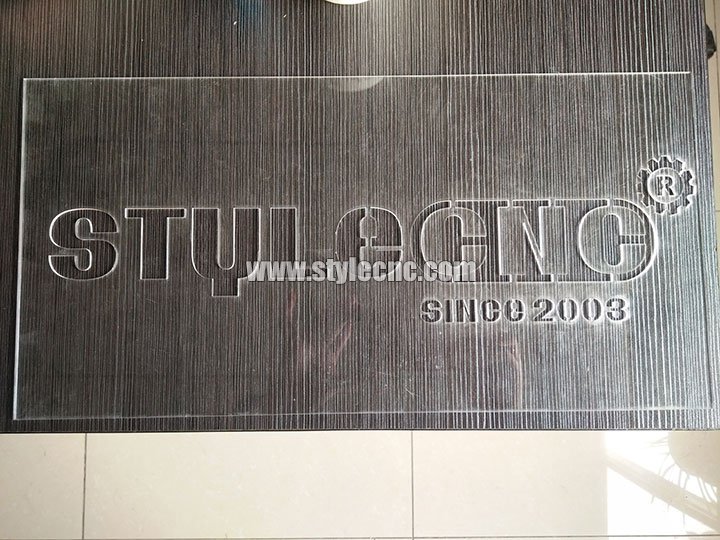 激光切割亞克力標牌項目