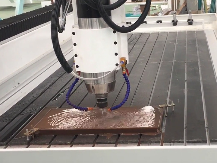 石材雕刻用線性自動換刀數控銑床