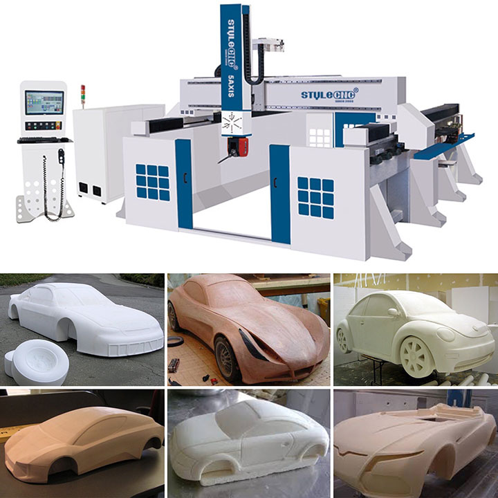 五軸數控雕刻機車身制造項目 五軸數控雕刻機車身制造項目