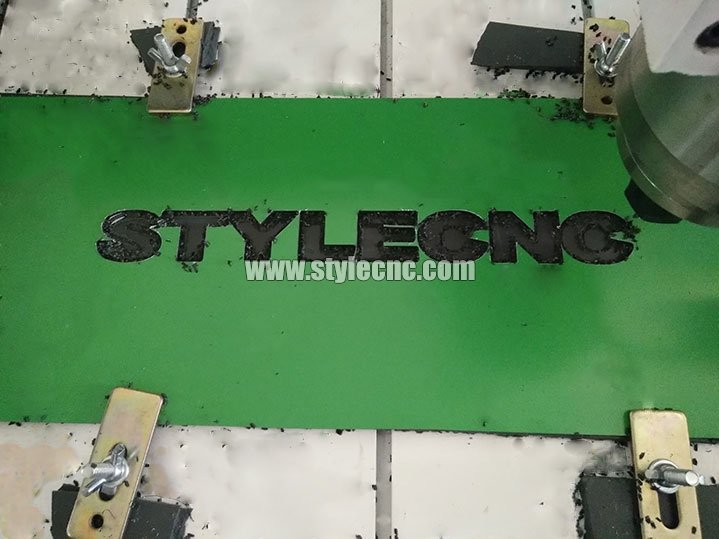 數控銑床機切割鋁板