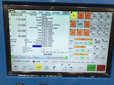 寶元工業控制器 4x8數控木門機