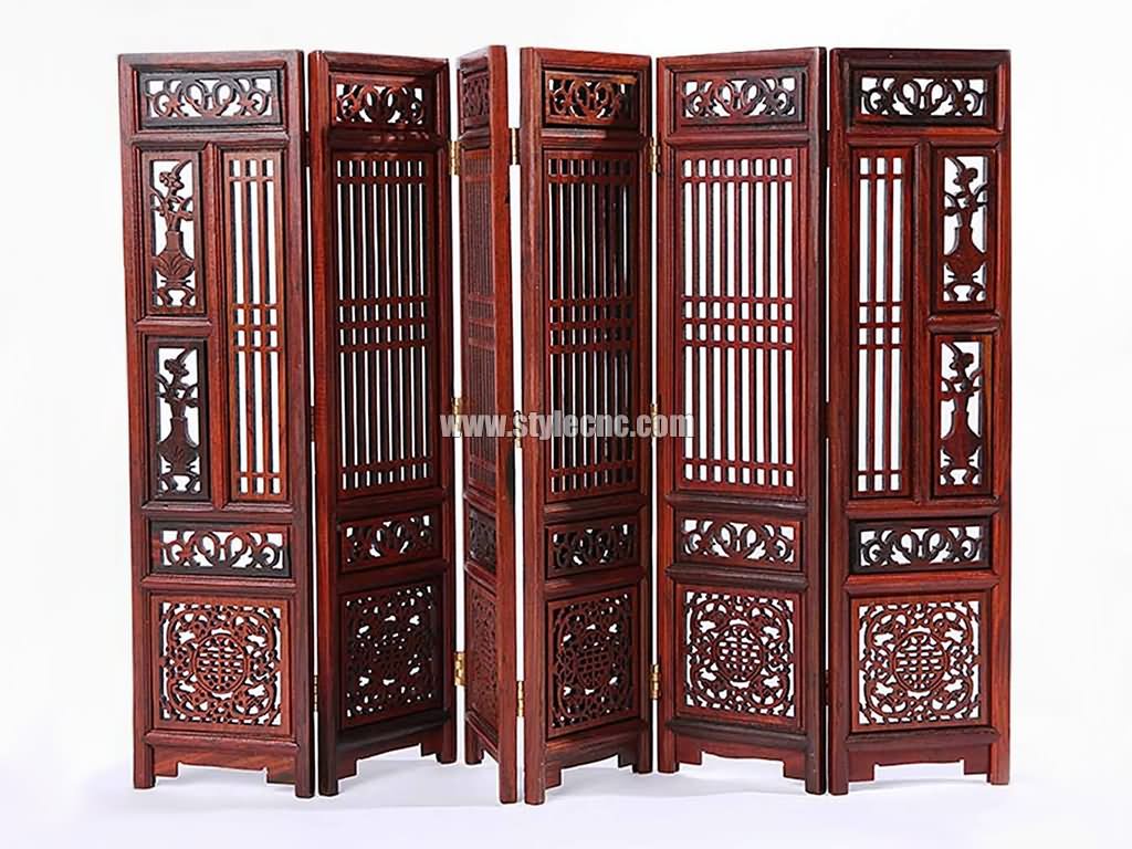 適用于木屏風鏤空雕刻項目的經濟型數控雕刻機