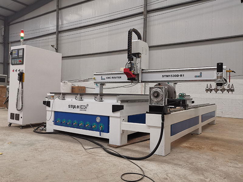 5x10數控木工加工中心帶第四旋轉軸出售