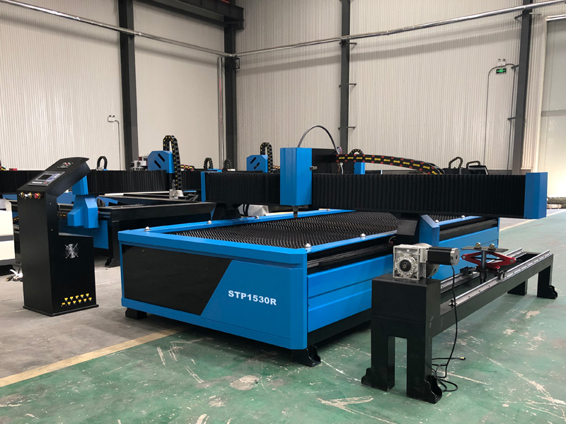 數控等離子切割機帶旋轉裝置 數控等離子切割機帶旋轉裝置