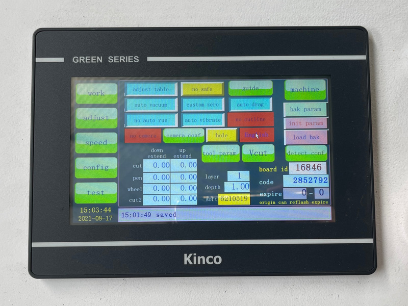 數控數字布料切割機自動控制器 數控數字布料切割機自動控制器