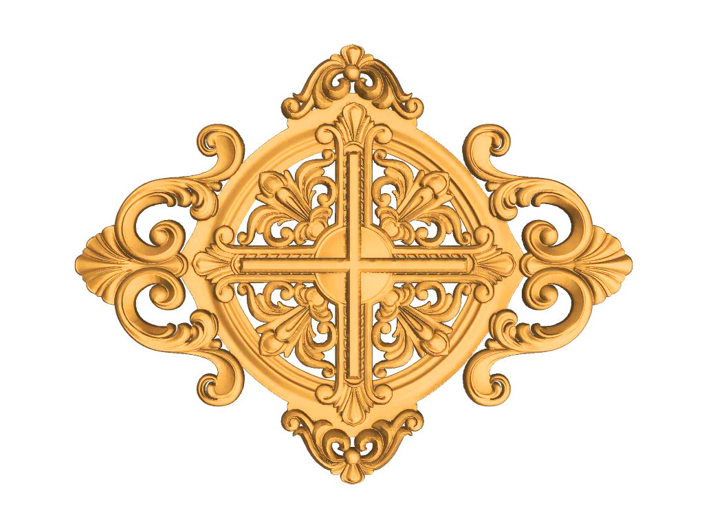 免費3D木制裝飾品 STL 數控雕刻機文件