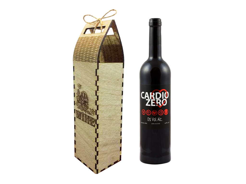 激光雕刻MDF酒盒項目