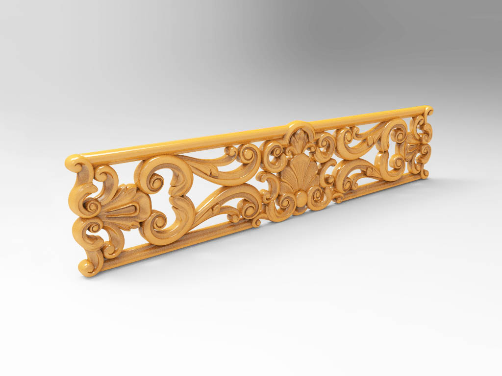 數控木工機床3D木制家具模型 STL 檔