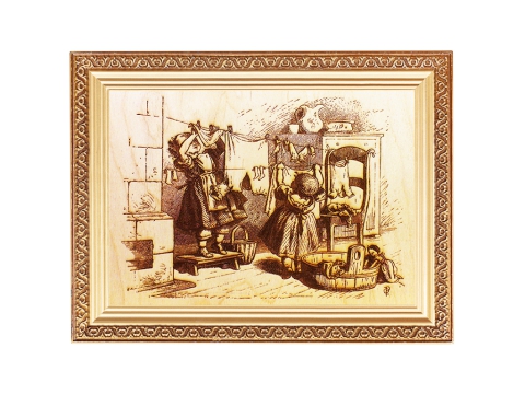 木材上的激光雕刻照片 - DIY 照片禮品創意