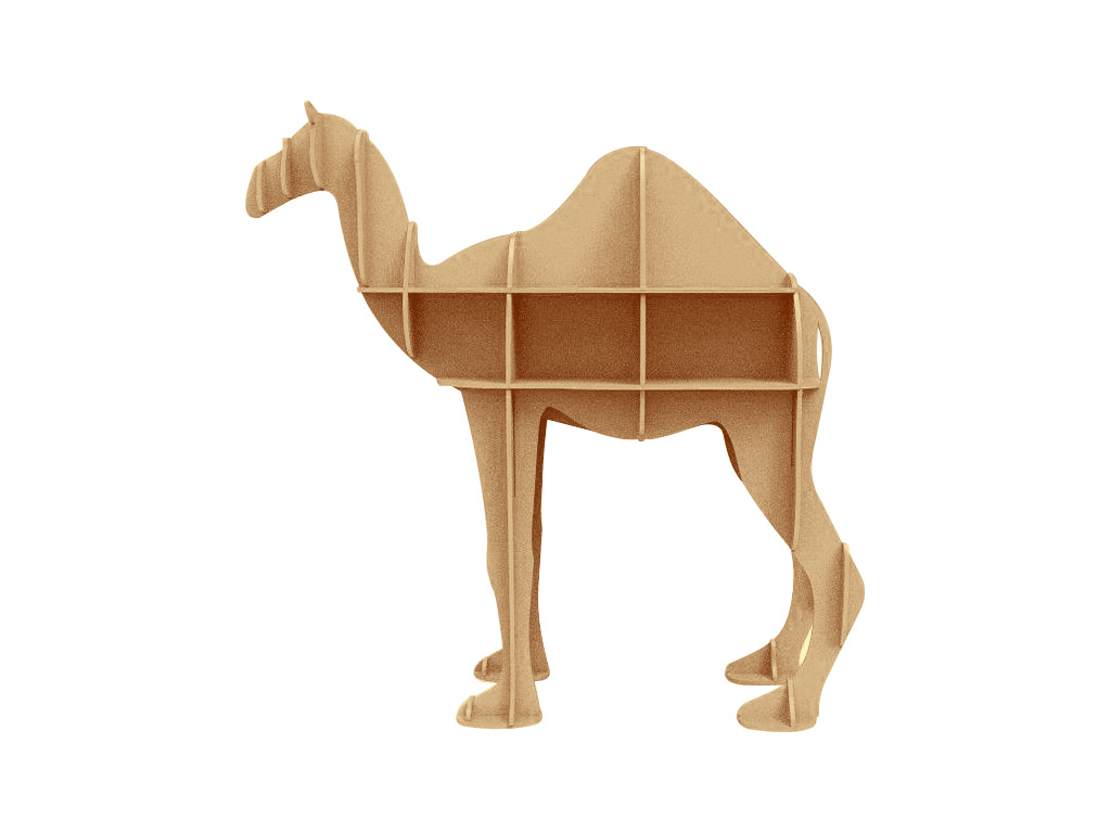 駱駝展示倉儲項目嵌套數控雕刻機