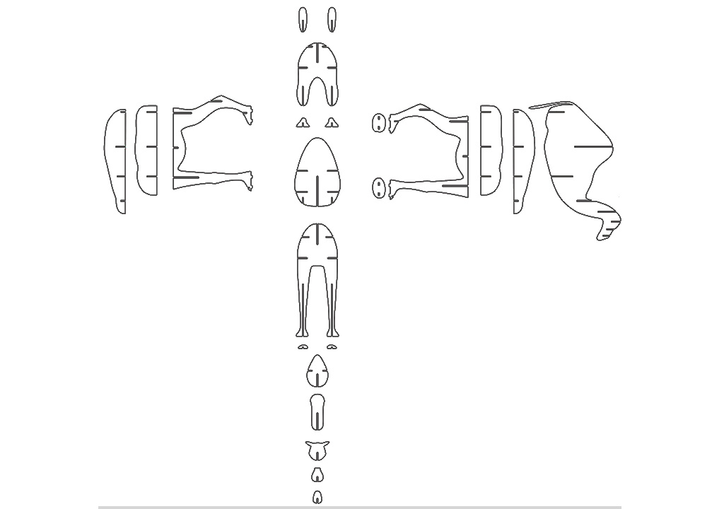 自動套料數控雕刻機PLT文件用于駱駝顯示存儲