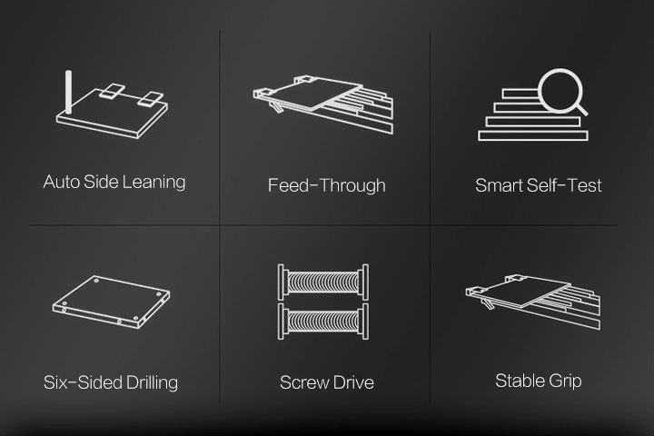 全自動數控六面鉆床特點 全自動數控六面鉆床特點