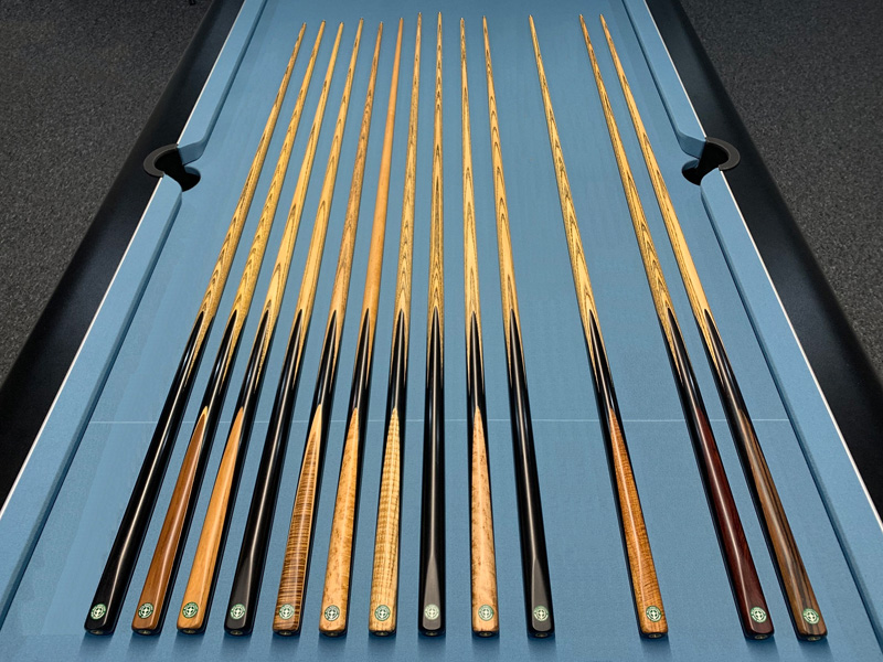 雙主軸數控車床用于制作木制臺球桿