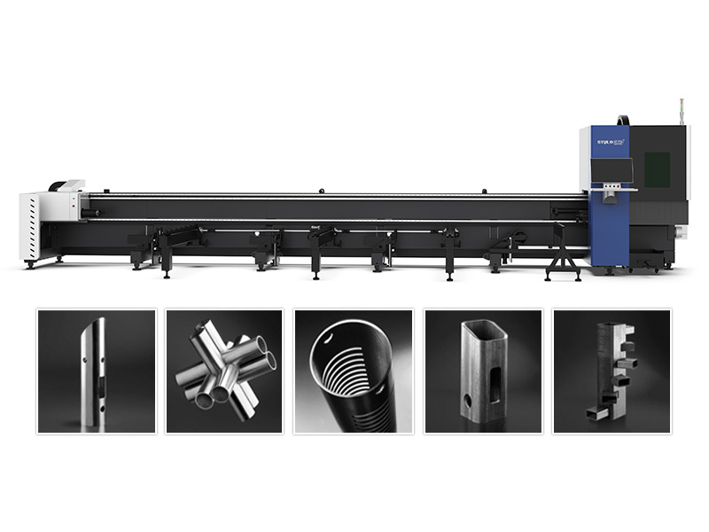 數控激光金屬管切割機帶半自動送料器出售