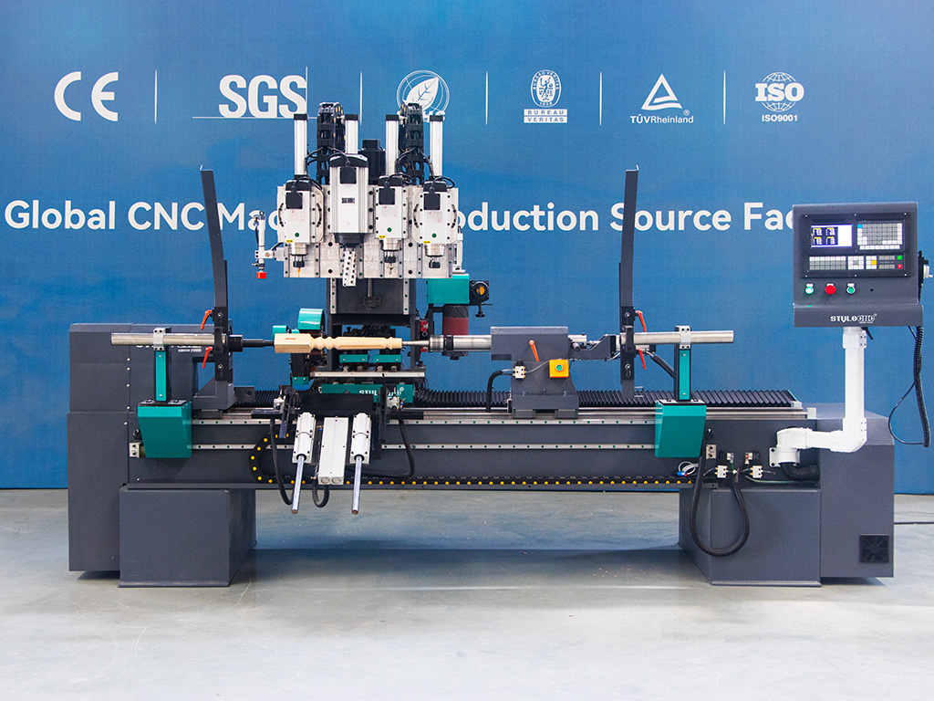 全尺寸七合一數控木工車銑中心出售