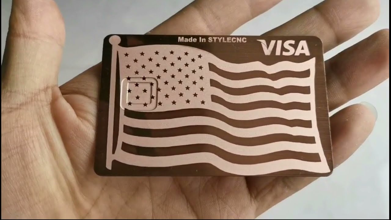 如何使用激光雕刻機(jī) DIY 金屬信用卡？