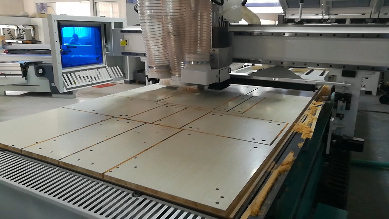板式家具生產線 - 自動上下料數控機床 板式家具生產線 - 自動上下料數控機床