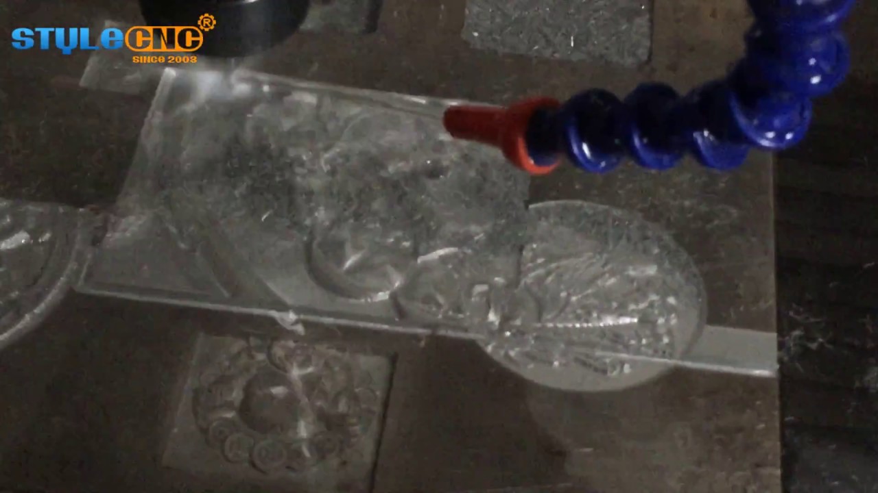 4x8ft數控鋁雕項目雕刻機