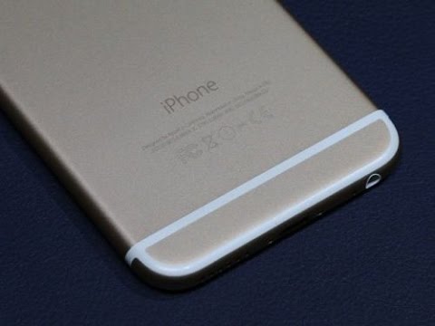 光纖激光打標機雕刻 iPhone 6s 后面板