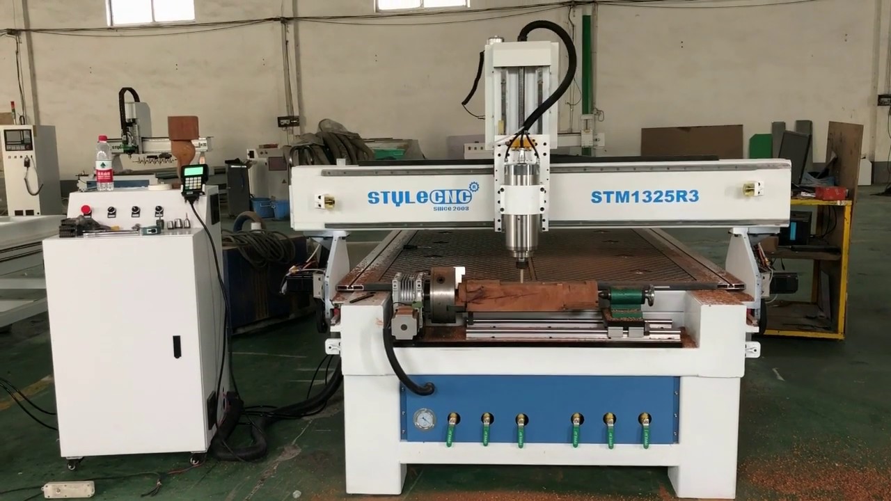 頂級四軸數(shù)控雕刻機 1325 4x8 旋轉(zhuǎn)工作臺 頂級四軸數(shù)控雕刻機 1325 4x8 旋轉(zhuǎn)工作臺