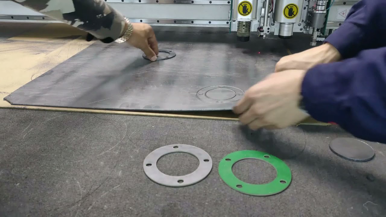 全自動數控氣動刀墊片切割機 全自動數控氣動刀墊片切割機
